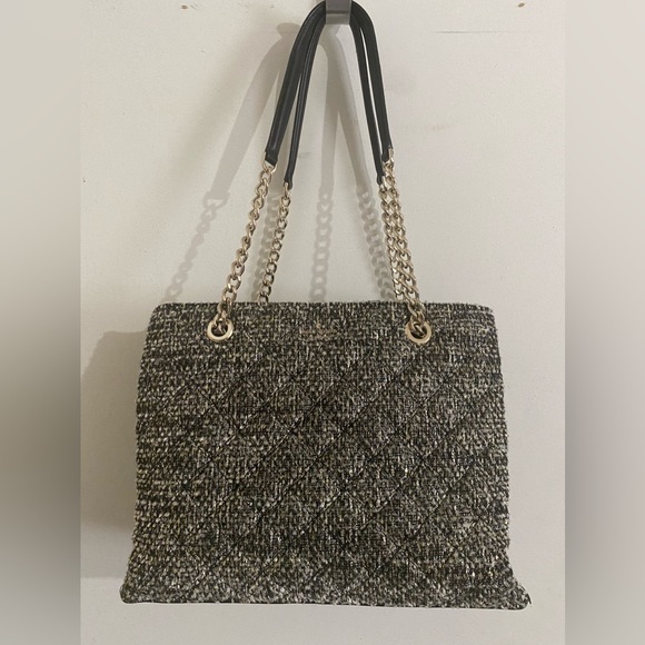 Kate spade sparkle shimmer tweed bag purse Natalia tote - Picture 6 of 11